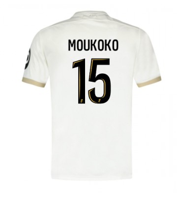 OGC Nice Youssoufa Moukoko #15 Segunda Equipación 2024-25 Manga Corta